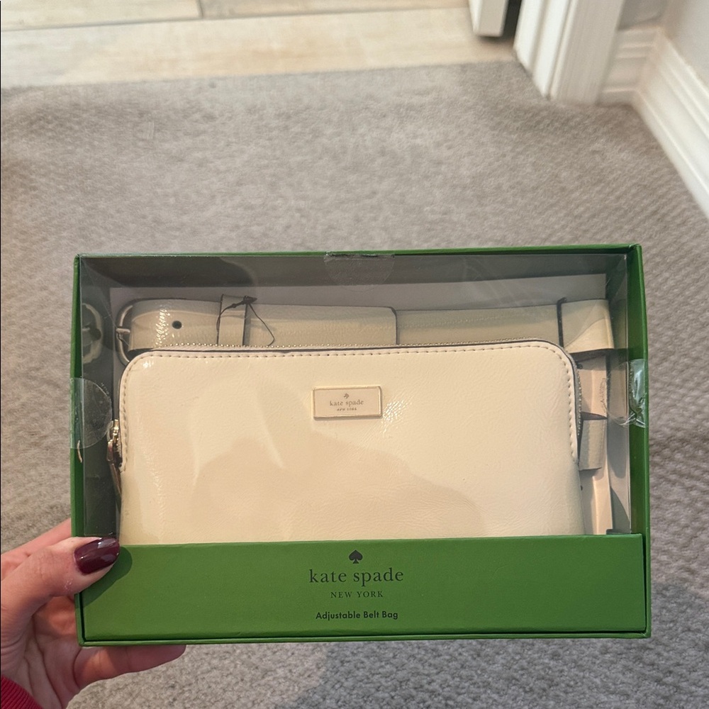 Kate Spade Cream Belt Bag